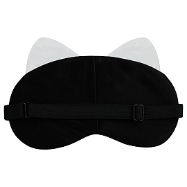 Маска для сна MESHU "White kitten", пакет zip-lock, европодвес фото Маска для сна MESHU "White kitten", пакет zip-lock, европодвес