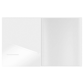 Папка с 10 вкладышами Berlingo "No Secret" А4, 17мм, 700мкм, полупрозрачная, с внутр. карманом