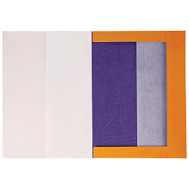 Бумага копировальная OfficeSpace, А4, 100л., фиолетовая