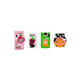 Закладки магнитные для книг, 4шт., MESHU "Sweet paws", матовая ламинация фото Закладки магнитные для книг, 4шт., MESHU "Sweet paws", матовая ламинация