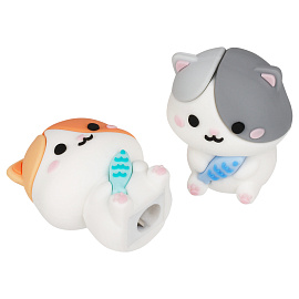 Точилка MESHU, "Kitten", 1 отверстие, ассорти фото Точилка MESHU, "Kitten", 1 отверстие, ассорти