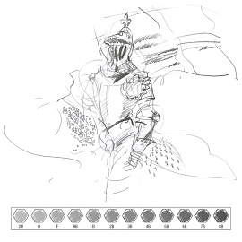 Набор карандашей чернографитных Faber-Castell 12 штук 2H-8B