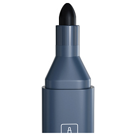 Маркер перманентный Berlingo "Multiline PE320" черный, пулевидный, трехгранный, 3мм фото Маркер перманентный Berlingo "Multiline PE320" черный, пулевидный, трехгранный, 3мм