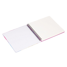 Скетчбук для акварели 20л., 190*190 Greenwich Line "Dreams in clouds", на гребне, 200г/м2