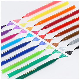 Фломастеры Мульти-Пульти "Енот во Франции", 18цв., смываемые, картон, европодвес фото Фломастеры Мульти-Пульти "Енот во Франции", 18цв., смываемые, картон, европодвес