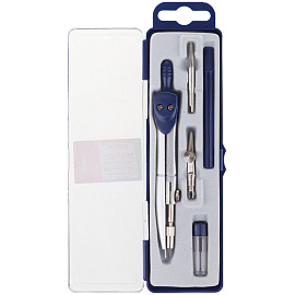 Готовальня ArtSpace, 5 предметов, циркуль 115мм, пластиковый футляр фото Готовальня ArtSpace, 5 предметов, циркуль 115мм, пластиковый футляр