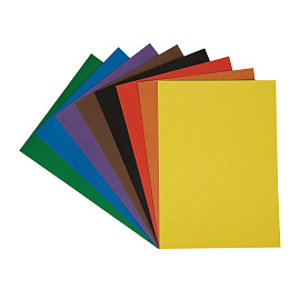 Картон цветной А4, Мульти-Пульти, 8л., 8цв., немелованный, в папке, "Приключения Енота