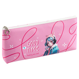 Пенал мягкий 200*85*30 MESHU "Good time", искусственная кожа фото Пенал мягкий 200*85*30 MESHU "Good time", искусственная кожа