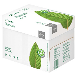 Бумага Илим "Профи" А4, Марка А, 500л. фото Бумага Илим "Профи" А4, Марка А, 500л.