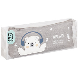 Пенал мягкий 210*82*40 MESHU "Happy bear", канвас фото Пенал мягкий 210*82*40 MESHU "Happy bear", канвас