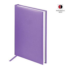 Ежедневник недатированный, А5, 160л., балакрон, OfficeSpace "Ariane", сиреневый