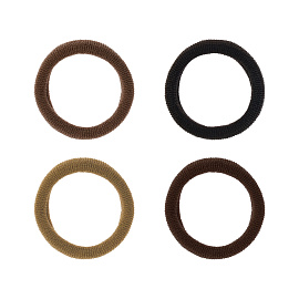 Резинки для волос MESHU, темные ассорти, 40шт., диаметр 2,5см, европодвес