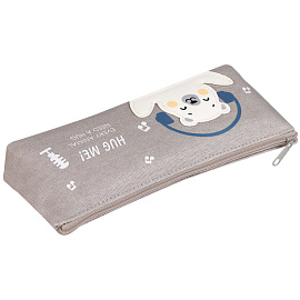 Пенал мягкий 210*82*40 MESHU "Happy bear", канвас фото Пенал мягкий 210*82*40 MESHU "Happy bear", канвас