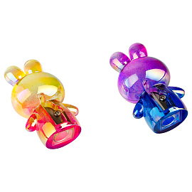 Точилка пластиковая MESHU "Cute rabbit", 1 отверстие, ассорти фото Точилка пластиковая MESHU "Cute rabbit", 1 отверстие, ассорти