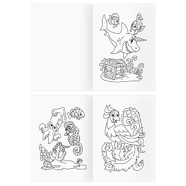 Раскраска А4, 16 стр., ТРИ СОВЫ "Удивительные существа