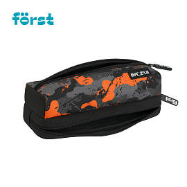 Пенал-косметичка 2 отделения, 200*65*65 Forst "Military", полиэстер