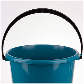 Ведро пластиковое, пищевое OfficeClean, мерная шкала, сине-зеленое, 7л фото Ведро пластиковое, пищевое OfficeClean, мерная шкала, сине-зеленое, 7л