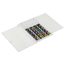 Акварель художественная Гамма "Старый Мастер", 24цв*2,6мл. пластик. пенал фото Акварель художественная Гамма "Старый Мастер", 24цв*2,6мл. пластик. пенал