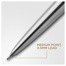 Карандаш механический стальной Parker Jotter Stainless Steel CT 0.5 мм с ластиком (артикул производителя 1953381)