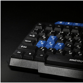 Клавиатура проводная Smartbuy One 221 черная (SBK-221U-K) фото Клавиатура проводная Smartbuy One 221 черная (SBK-221U-K)