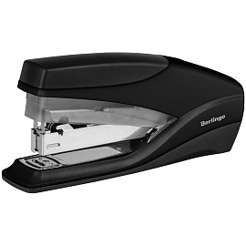 Степлер №24/6 Berlingo до 30л., пластиковый корпус, энергосберегающий, ассорти