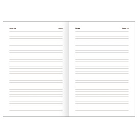 Ежедневник недатированный, А5, 160л., бумвинил, BG, зеленый