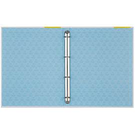 Папка-портфолио 7БЦ А4 Мульти-Пульти "Мое портфолио", на 4 кольцах, универсальное