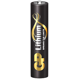 Батарейка GP Lithium AAA (LR03) литиевая 24LF Цена за 1 батарейку фото Батарейка GP Lithium AAA (LR03) литиевая 24LF Цена за 1 батарейку