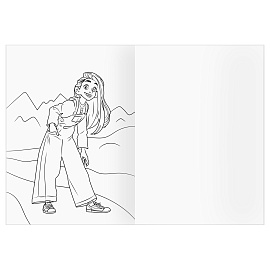 Раскраска А4, 16 стр., ТРИ СОВЫ "Волшебник Изумрудного города