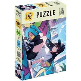 Пазл 104 эл. ТРИ СОВЫ "Аниме и граффити фото Пазл 104 эл. ТРИ СОВЫ "Аниме и граффити