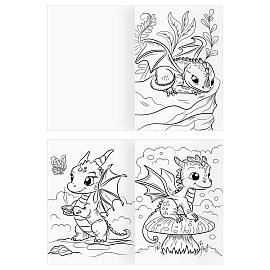 Раскраска А4, 8 стр., ТРИ СОВЫ "Сказочная раскраска