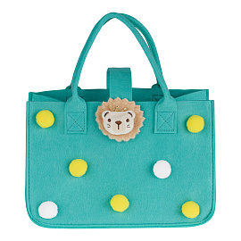 Сумка подарочная фетровая, 30*20*18см MESHU "Lion