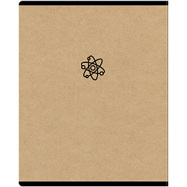 Тетрадь предметная 48л. BG "Крафт" - Физика, матовая ламинация