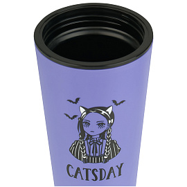 Термостакан MESHU "CatsDay", 350мл фото Термостакан MESHU "CatsDay", 350мл