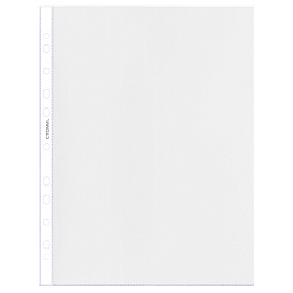 Папка-вкладыш с перфорацией СТАММ А4, 25мкм, пиксельная текстура фото Папка-вкладыш с перфорацией СТАММ А4, 25мкм, пиксельная текстура