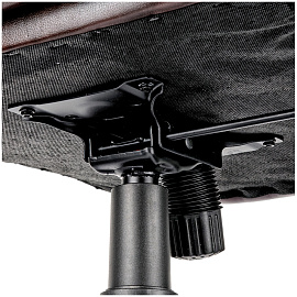 Кресло руководителя Helmi HL-E08 "Receipt", экокожа коричневая фото Кресло руководителя Helmi HL-E08 "Receipt", экокожа коричневая