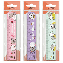 Линейка 15см MESHU "Сute Kittens", деревянная, ассорти, европодвес фото Линейка 15см MESHU "Сute Kittens", деревянная, ассорти, европодвес