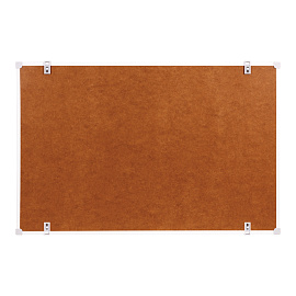 Доска магнитно-маркерная OfficeSpace, 60*90см, рамка ПВХ, полочка фото Доска магнитно-маркерная OfficeSpace, 60*90см, рамка ПВХ, полочка