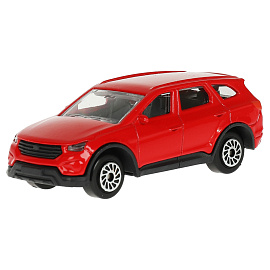 Машина игрушечная Технопарк "Кроссовер", металл., 7,5см, ассорти