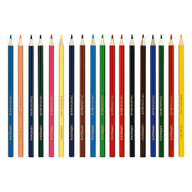 Карандаши цветные Красин "Приключения", 18цв., шестигран., заточен., картон, европодвес фото Карандаши цветные Красин "Приключения", 18цв., шестигран., заточен., картон, европодвес