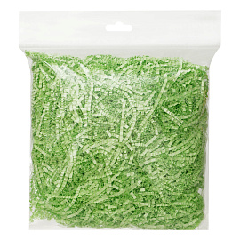 Бумажный наполнитель 2мм, MESHU, 100г, зеленый