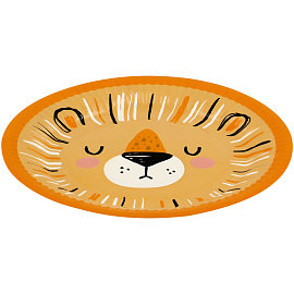 Тарелки бумажные MESHU "Wild cats", 18см, 6шт. фото Тарелки бумажные MESHU "Wild cats", 18см, 6шт.