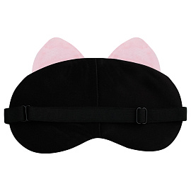 Маска для сна MESHU "Pink kitten", пакет zip-lock, европодвес фото Маска для сна MESHU "Pink kitten", пакет zip-lock, европодвес