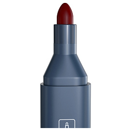 Маркер перманентный Berlingo "Multiline PE320" красный, пулевидный, трехгранный, 3мм фото Маркер перманентный Berlingo "Multiline PE320" красный, пулевидный, трехгранный, 3мм