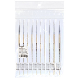 Кисть коза, ArtSpace, круглая №06, пакет, европодвес