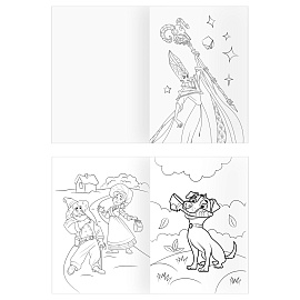 Раскраска А4, 16 стр., ТРИ СОВЫ "Волшебник Изумрудного города