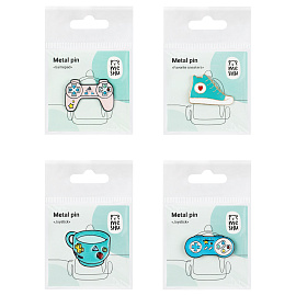 Набор металлических значков MESHU "Gamer