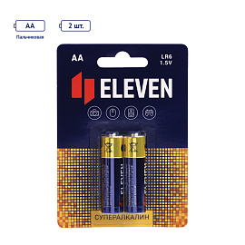 Батарейка Eleven SUPER AA (LR6) алкалиновая Цена за 1 батарейку фото Батарейка Eleven SUPER AA (LR6) алкалиновая Цена за 1 батарейку