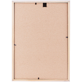 Рамка деревянная 21*30см, OfficeSpace, №5, серебро