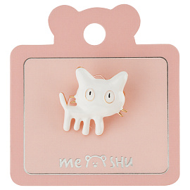 Набор брошей MESHU "Kitty", 2шт, европодвес фото Набор брошей MESHU "Kitty", 2шт, европодвес